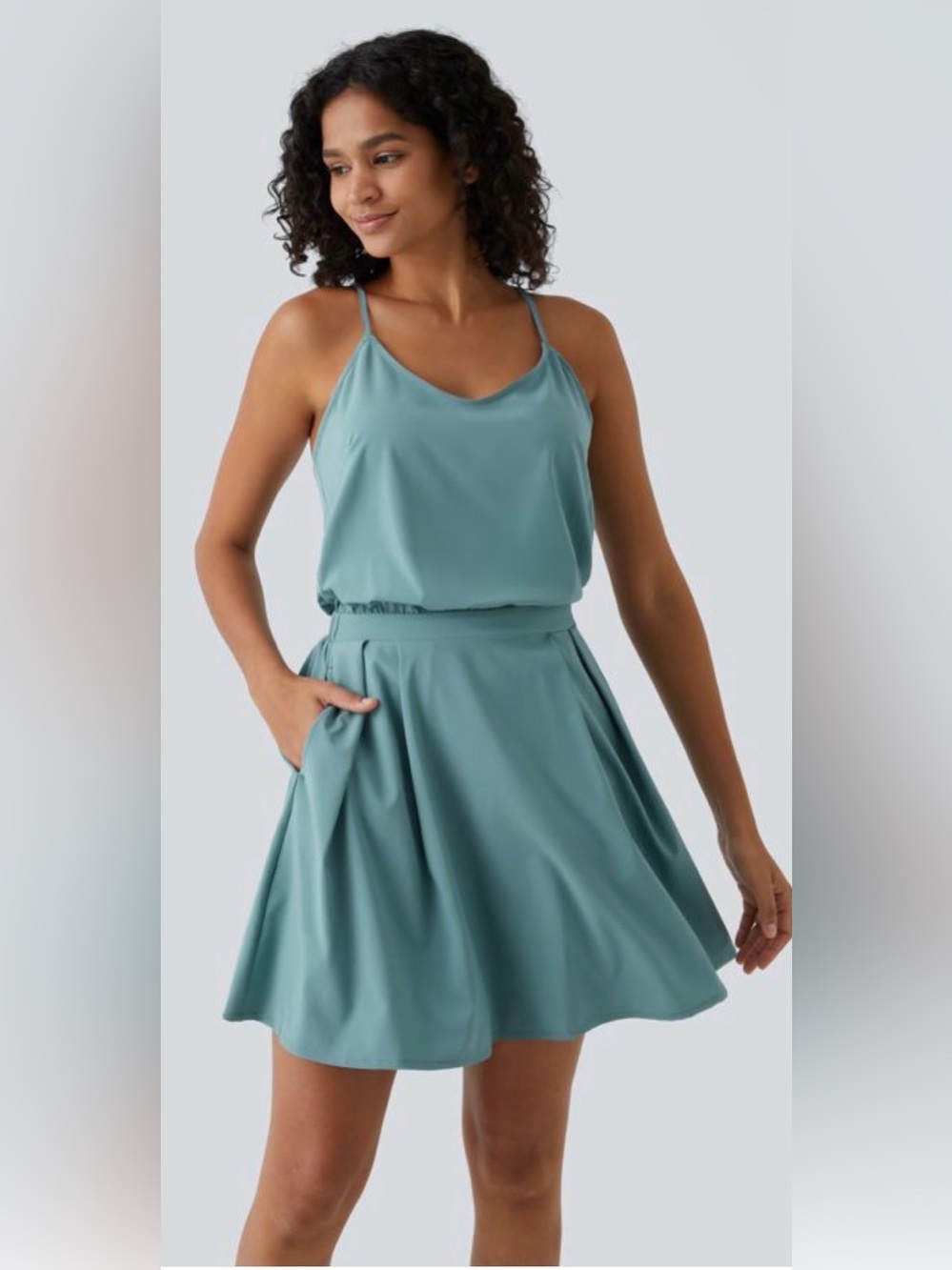 Breezeful Cut-Out Pocket Dress Extra Small